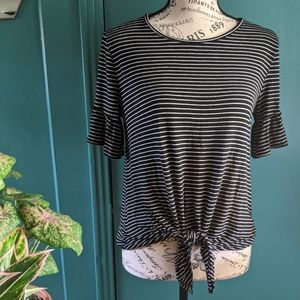 Annabelle Tie Front Top